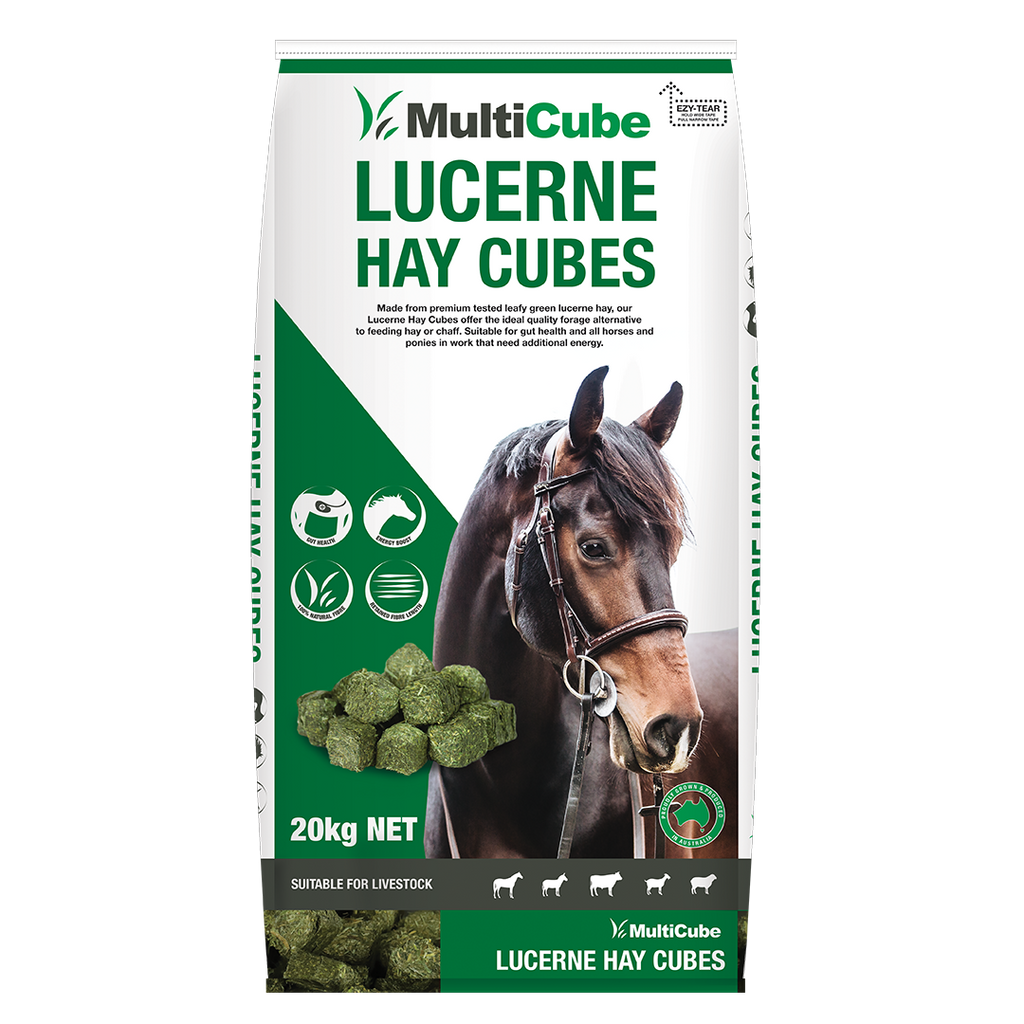 Multicube Lucerne Hay Cube 20kg – Essential Animal Supplies