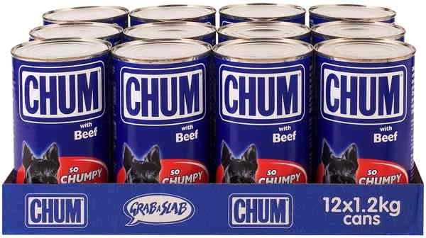 Mars Chum Cans Beef 12 x 1.2kg