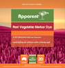 Apparent Red Vegetable Mark Dye 1lt