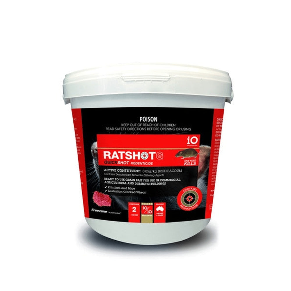 iO Ratshot Quickshot Grainbait Red 2kg