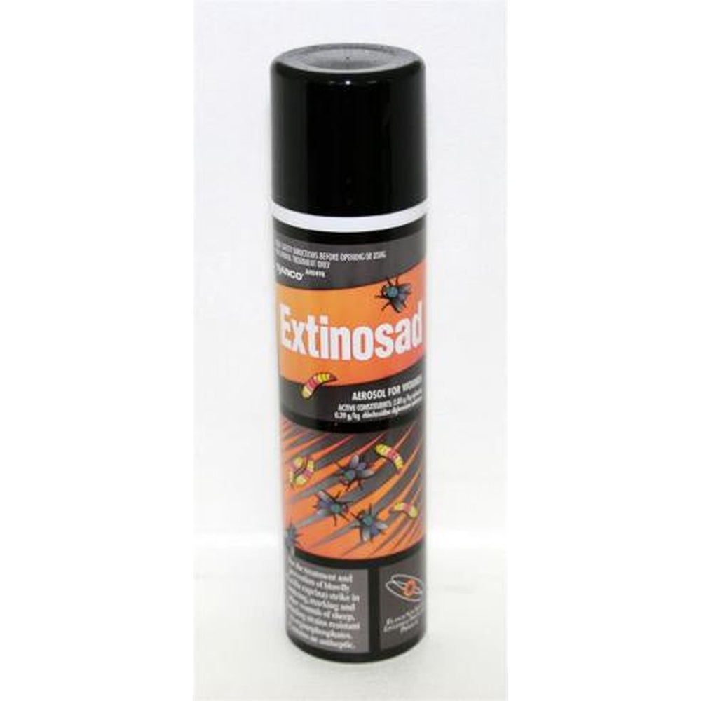 EXTINOSAD AEROSOL SPRAY 370ML LICE FLY MAGGOT ELIMINATOR